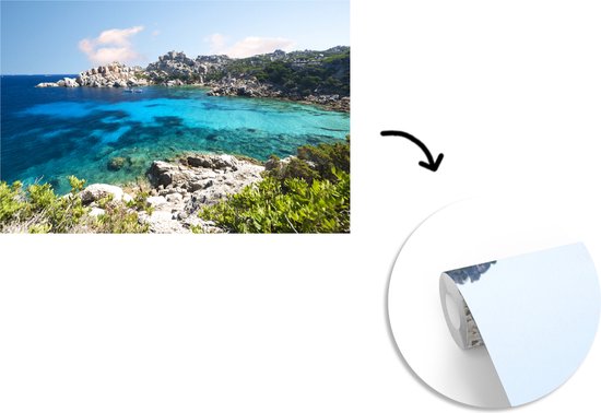 Le littoral aux fotobehang eau turquoise claire