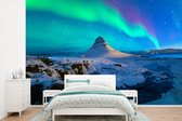 Papier Peint - Papier Papier peint photo Boréales - Berg - Islande - Largeur 330 cm x Hauteur 220 cm