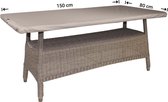 Housse de table 150 x 80 cm - Housse de table de jardin - RTT15080