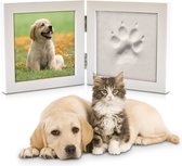Fotolijst met Kleiafdruk - Pootafdruk Hond of Kat - Pootafdruk huisdier maken