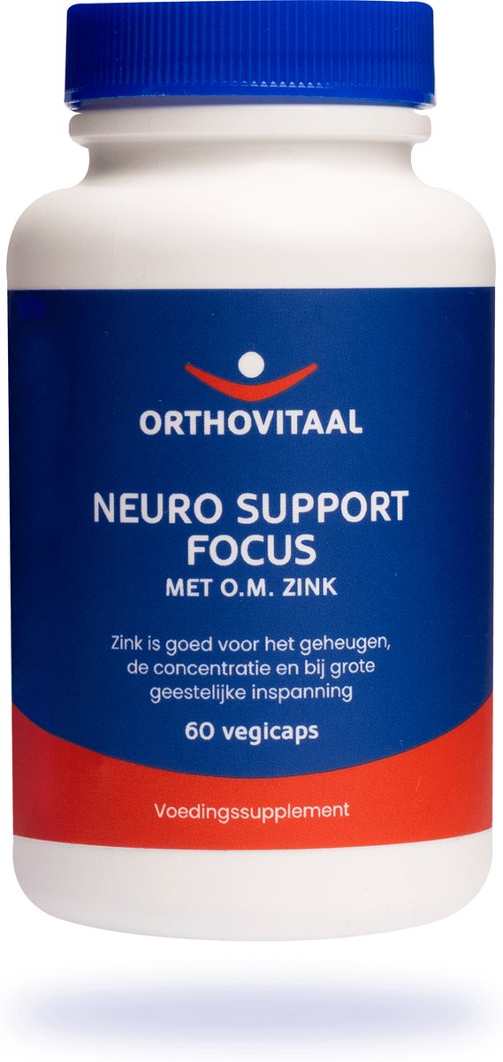 Goedkoopste Orthovitaal - Neuro Support Focus - 60 capsules - MET O.M. ZINK - Nootropics - vegan - voedingssupplement