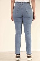 New Star - Memphis - Dames Regular-fit Jeans - Light Stone
