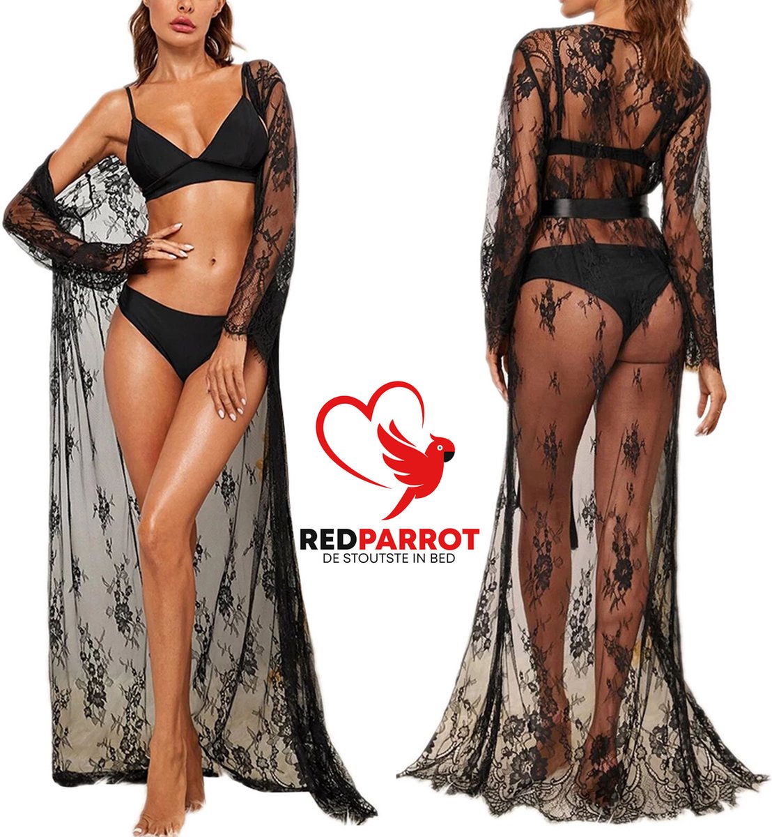 Goedkoopste Doorzichtige Nachtjapon Lingerie Emporium | Inclusief string | 2-delig | Seks | BDSM | Erotisch | Sex | Kleding