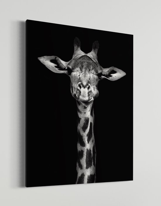 Giraffe | Schobbejak Animal Collection | Canvas | Wanddecoratie | Kunst | Schilderij | 70x100 CM