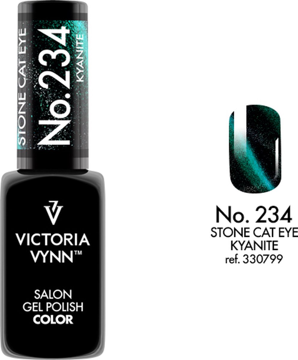 Goedkoopste Victoria Vynn – Salon Gelpolish 234 Cat Eye Kyanite – Cat Eye Groen - groene metallic gel polish - gellak - lak - glitter - glitters - nagels - nagelverzorging - nagelstyliste - uv / led - nagelstylist - callance