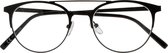Noci Eyewear HCB022 Sam Leesbril +1.00 - mat zwart - Metaal