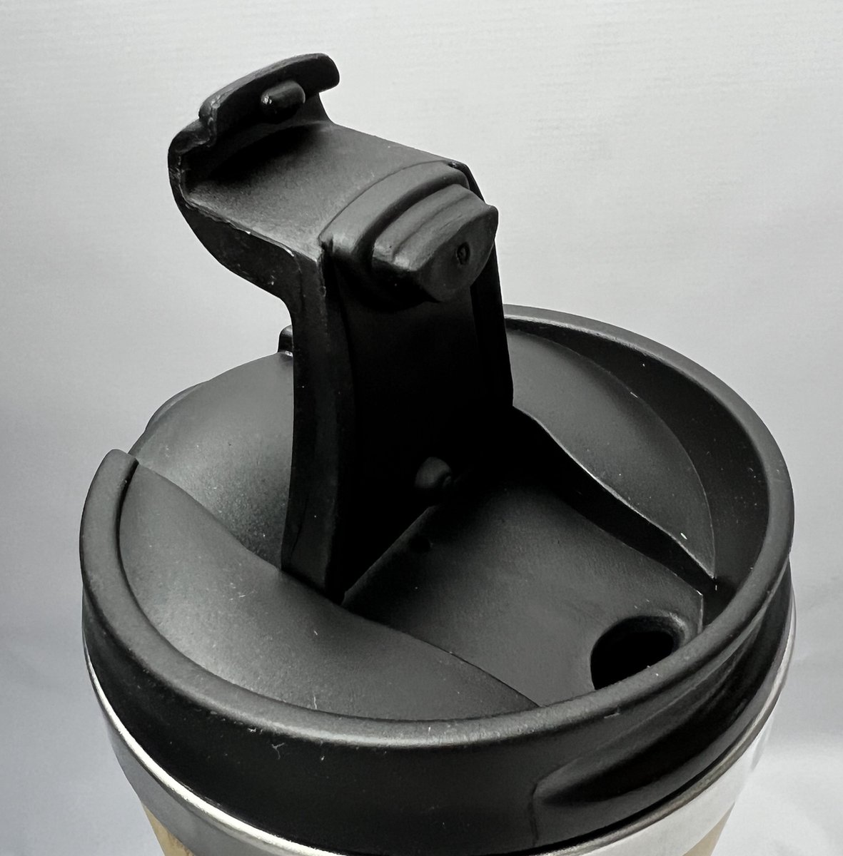 koffie to go beker bamboe | coffee to go | isolerende beker | herbruikbaar | inhoud 450 ml — cadeau in Koken & Dineren - foto 5