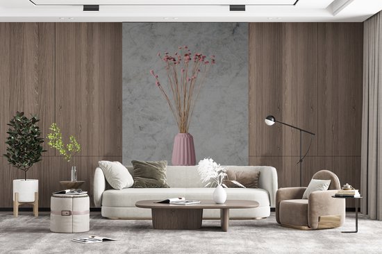 Papier peint - Papiers Papier peint photo Fleurs - Vase - Nature morte - Largeur 200 cm x Hauteur 300 cm