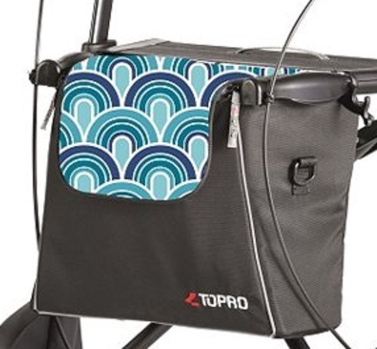 Rollator tas voor rollator Topro Troja Classic en 2G (blauw)