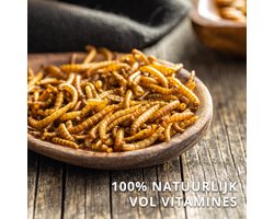Meelwormen voor Vogels - Gedroogd Vogelvoer - 100% Natuurlijk - Vol Vitamines en Eiwitten - 5 Kilo