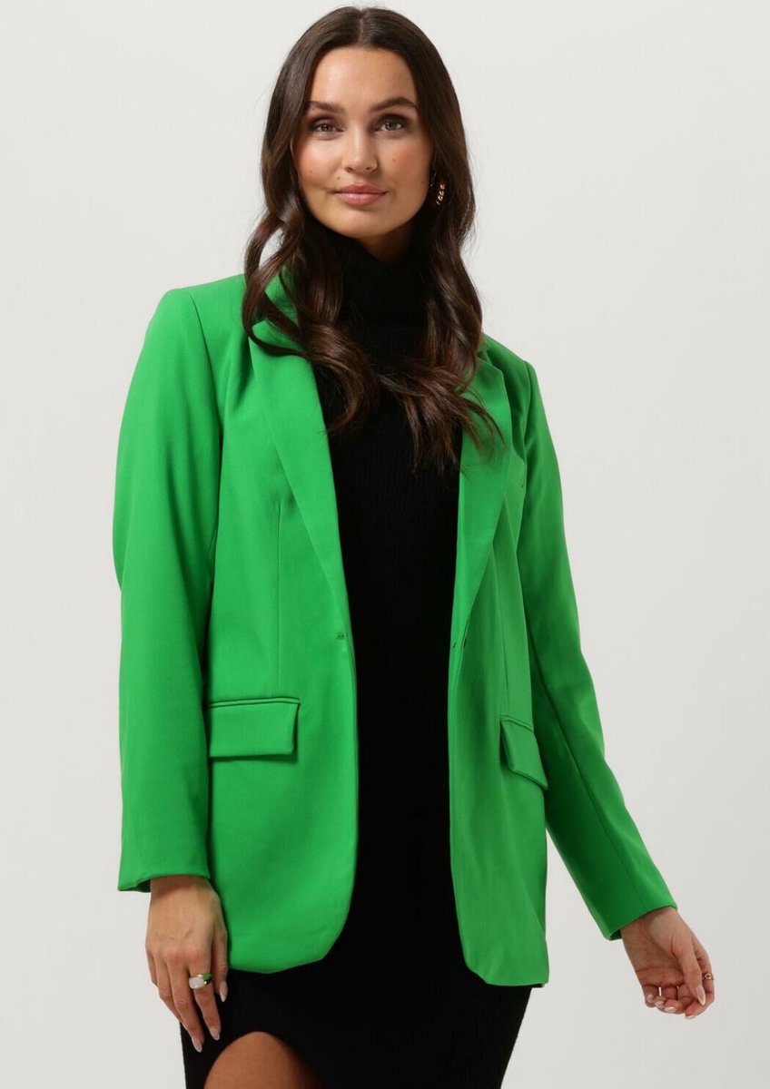 Object Objsigrid L/s Blazer Blazers Dames - Groen - Maat 38