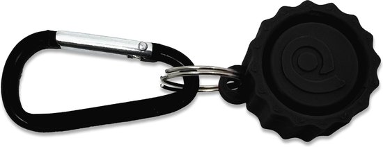 Partydop - Universele Flessendop - Festival dop - Flessendop voor waterflesjes - Black - zwart