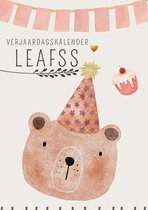 Leafss Verjaardagskalender III - Kinderen - Wandkalender A4 - Niet jaargebonden