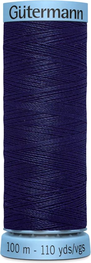 Fil à coudre Gütermann Silk - bleu foncé