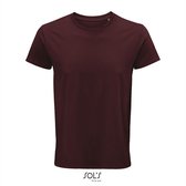 SOL'S - Crusader T-shirt - Bordeauxrood - 100% Biologisch katoen - 3XL