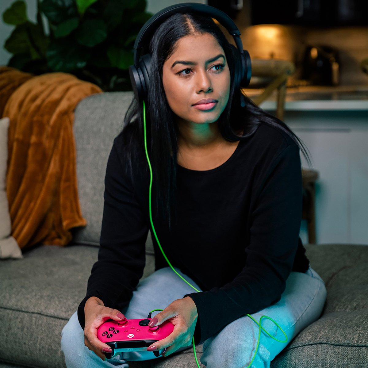 Xbox Draadloze Controller - Deep Pink - Xbox, PC, Cloud Gaming thumbnail 4