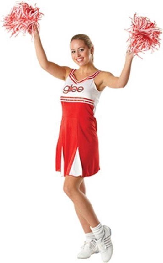 Glee Cheerleader - Kostuum Volwassenen - Maat L - 42/44 - Carnavalskleding  | bol.com