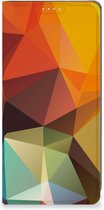 Smartphone Hoesje Xiaomi 12T | 12T Pro Leuk Book Case Polygon Color