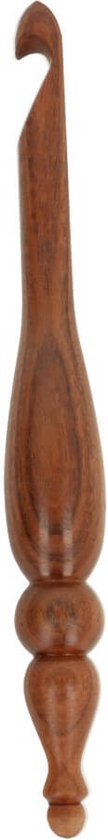 Furls Streamline Uncinetto Ergonomico In Legno Di Rosewood, Misura 9.00 Mm, Per Progetti Pesanti E Filati Grossi