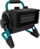 Bol.com VONROC PRO Elektrische kachel - ventilatorkachel - werkplaatskachel - 2000W/3000W - keramisch - 3 standen - thermostaat ... aanbieding