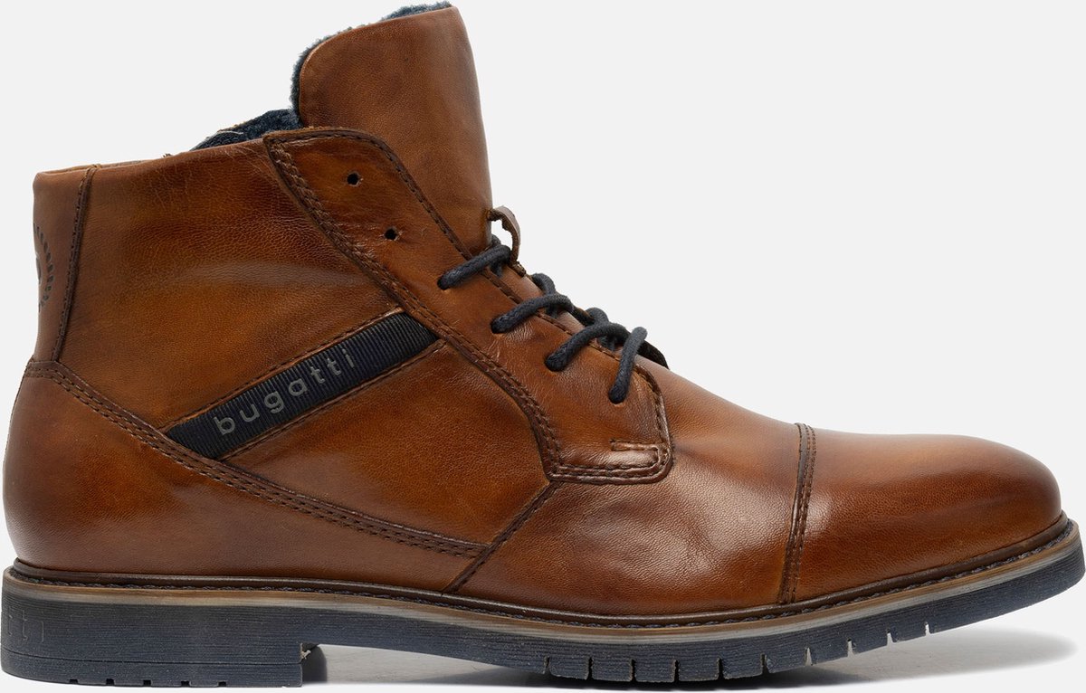 bugatti 331-8373A-4100 Caj - Herenschoenen laarzen - 6300-Cognac