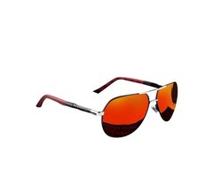 KingSeven Redstar - Pilotenbril met UV400 en polarisatie filter - Z68