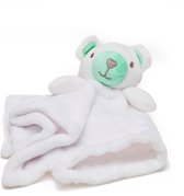 Knuffeldoek Wit Beertje - Snuiffeldoek - knuffel Lapje - Voor Kleine Kinderen Of Baby - 28 cm - Wit