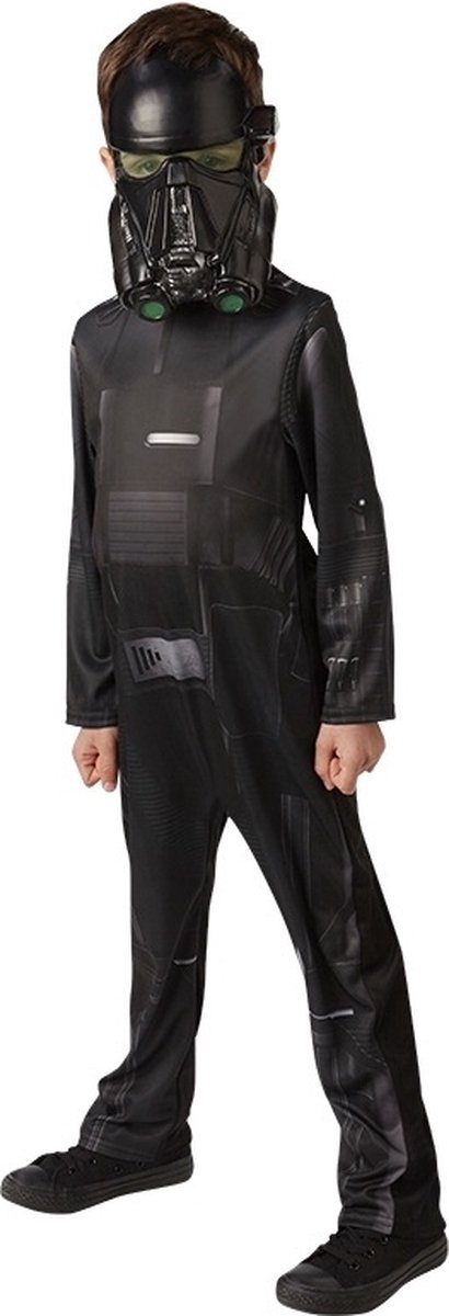RUBIES FRANCE - Klassiek Death Trooper kostuum voor kinderen - 122/128 (7-8 jaar) - Kinderkostuums