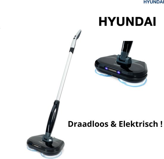 Elektrische Dweil - Hyundai - Draadloos - Dweilapparaat - Elektrische Mop - Elektrische... | bol.com