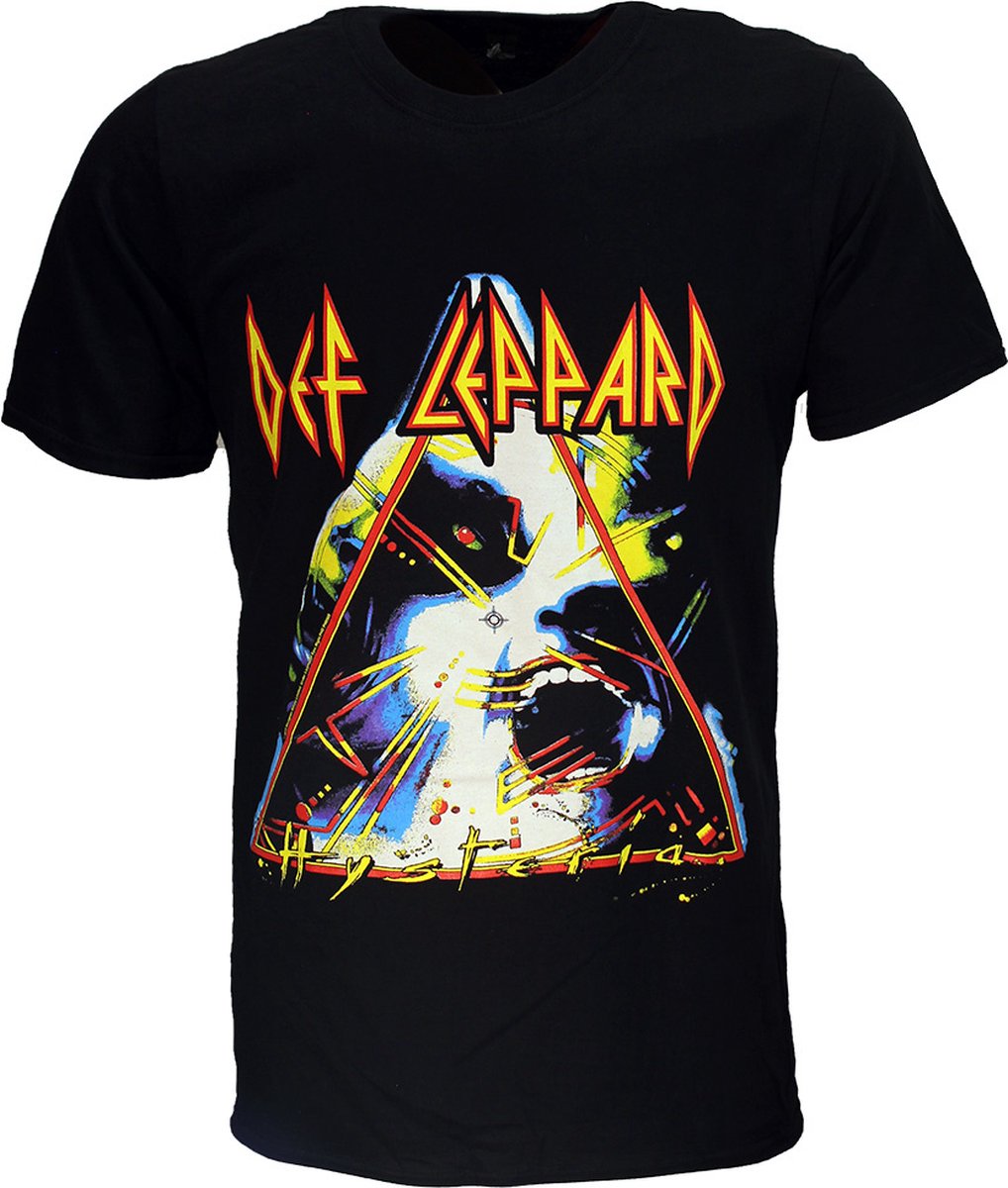 Def Leppard Hysteria T-Shirt - Officiële Merchandise - S
