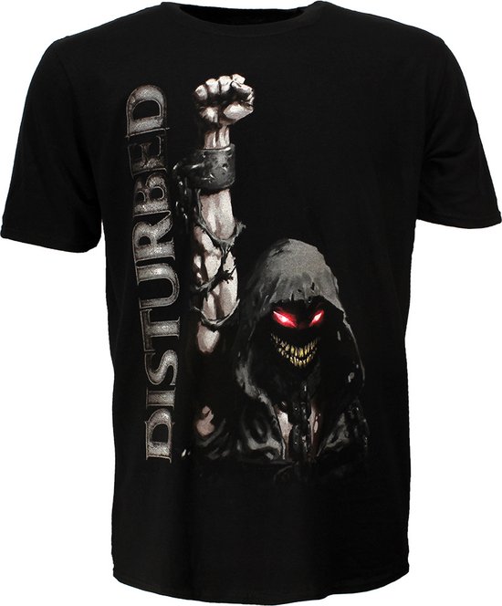 Disturbed Up Yer Military Band T-Shirt - Officiële Merchandise - M