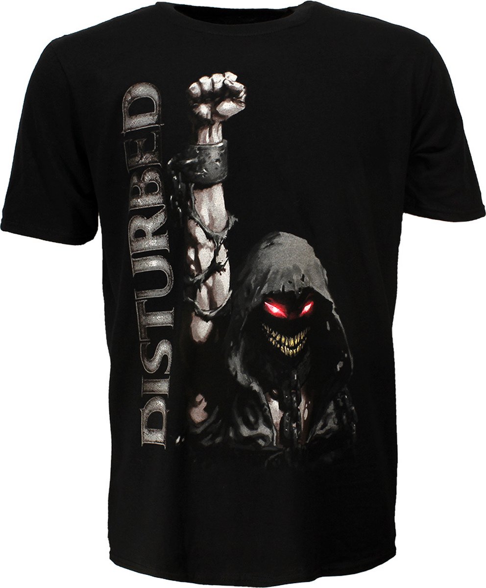 Disturbed Up Yer Military Band T-Shirt - Officiële Merchandise - M