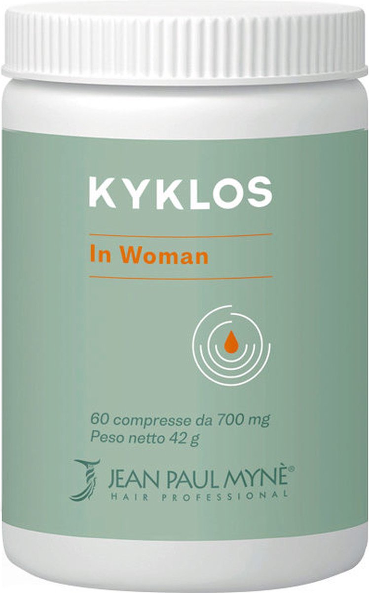 JEAN PAUL MYNÈ KYKLOS SUPPLEMENTS INWOMAN 60 TABLETS - ANTI-HAIR LOSS SUPPLEMENTS FOR WOMEN