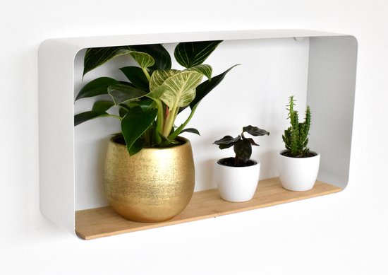 Afuly Wandrek hout vintage wit