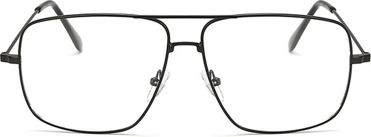 Retro Bril zonder sterkte - Dahmer - Zwart