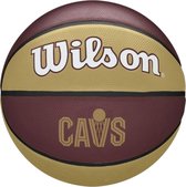 Wilson NBA Team Tribute Cleveland Cavaliers Ball WZ4011601XB, Unisexe, Marron, Basketball, Taille : 7