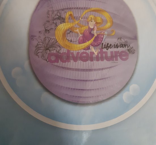 Disney Princess Lampion Paars 25 cm