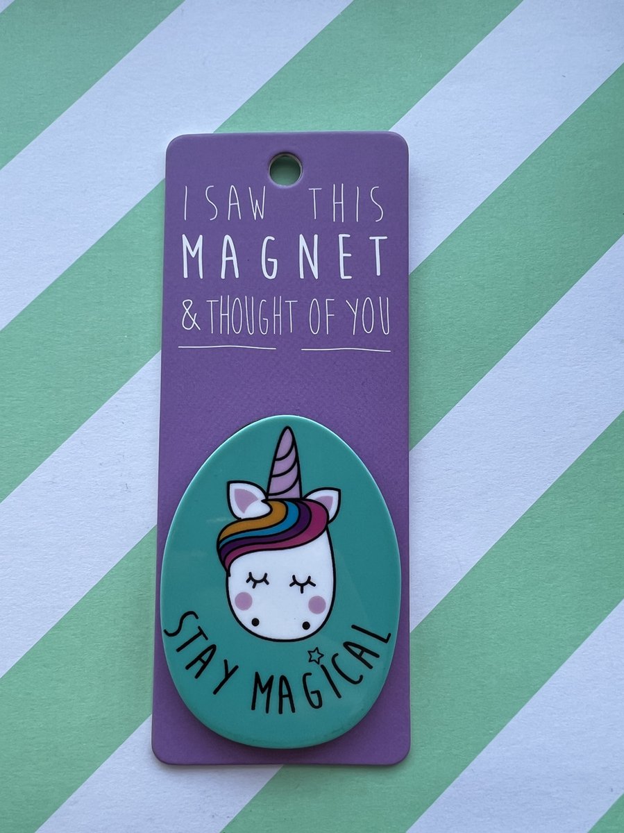 Koelkast magneet - Magnet - Stay magical - MA107