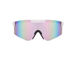 Viper Zonnebril - Sport Zonnebril - Viper Glasses - Wintersport zonnebril - sneeuw - ski bril - Fietsbril - Sportbril - UV 400 Snelle Planga Festival - Wit