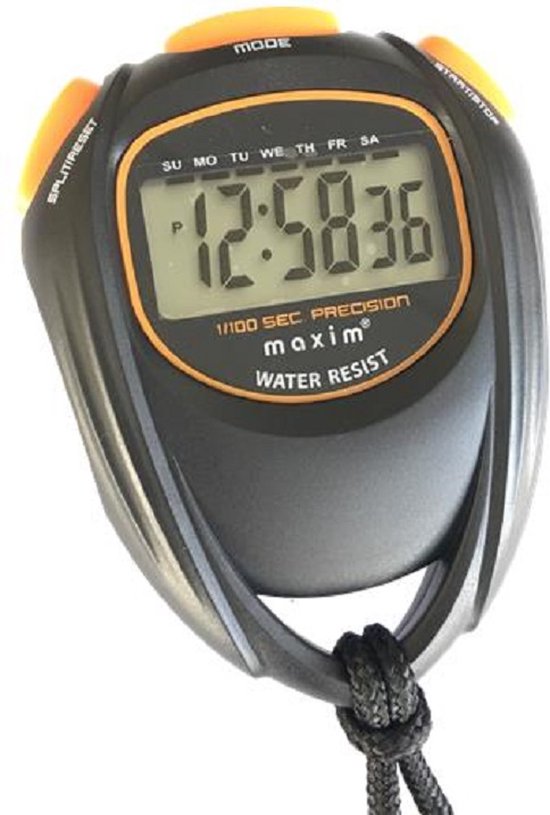 Maxim Stopwatch 250 Grijs 5 Functies/kenmerken - Maxim