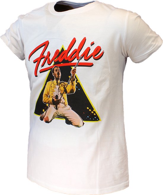 Freddie Mercury Triangle T-Shirt - Officiële Merchandise