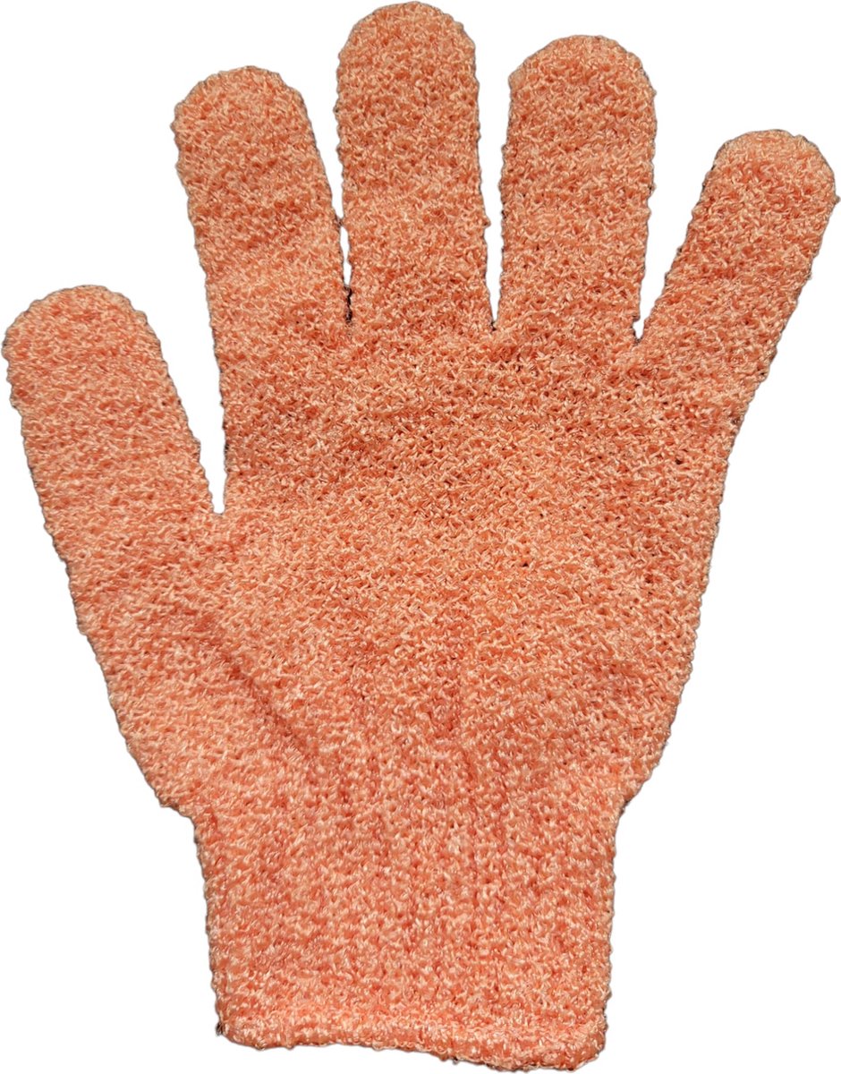 Goedkoopste Scrub handschoenen - scrub washand - scrubhandschoenen - oDaani - Oranje