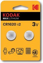 Batterie au lithium jetable Kodak CR1620