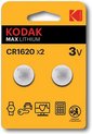 Kodak CR1620 Wegwerpbatterij Lithium