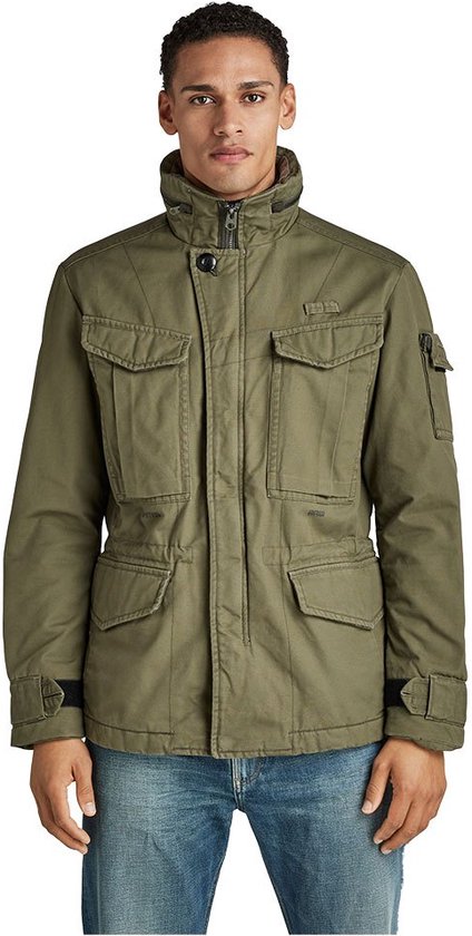 G-STAR Veste Field pour homme Shadow Olive - Taille S