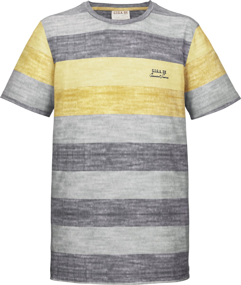 Killtec heren shirt shirt heren KM olijfgroen/ gestreept 39603