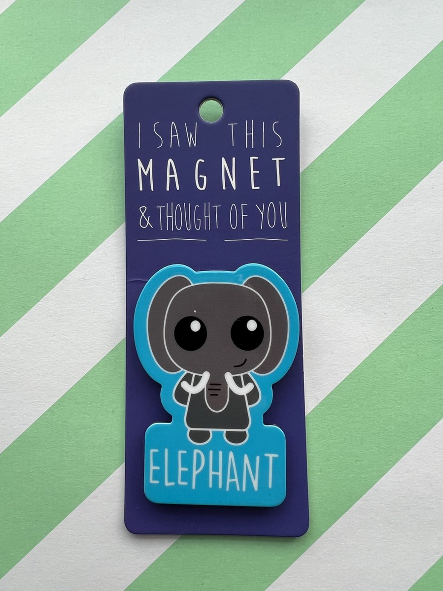 Koelkast magneet - Magnet - Elephant - MA86