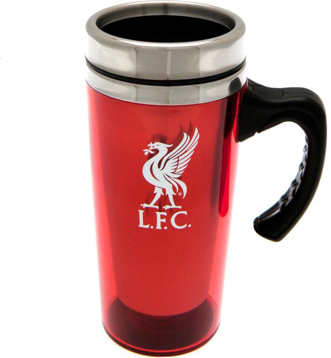 Liverpool travel mug 450 ml rood