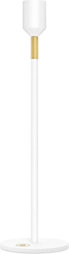 Nordic Flame - Candle Holder - White 27 cm