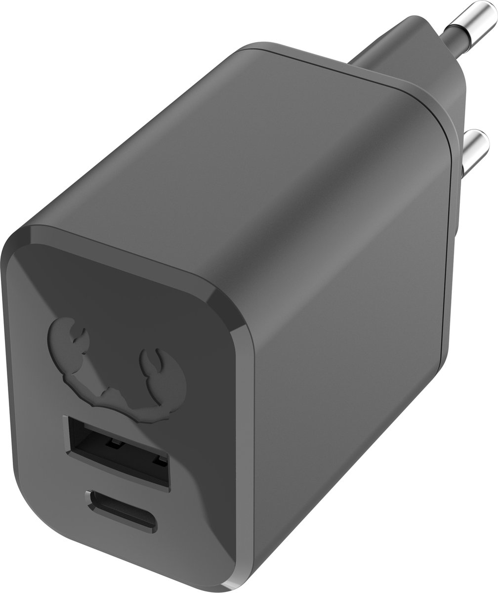 Fresh 'n Rebel Mini Charger Usb-c + A 45w - Grijs